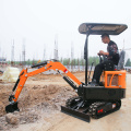 2022 Biaya Terbaik Terbaik 1ton Mini Hidraulic Engine Digger Excavator dengan kapasitas 0,01m3 Bucke