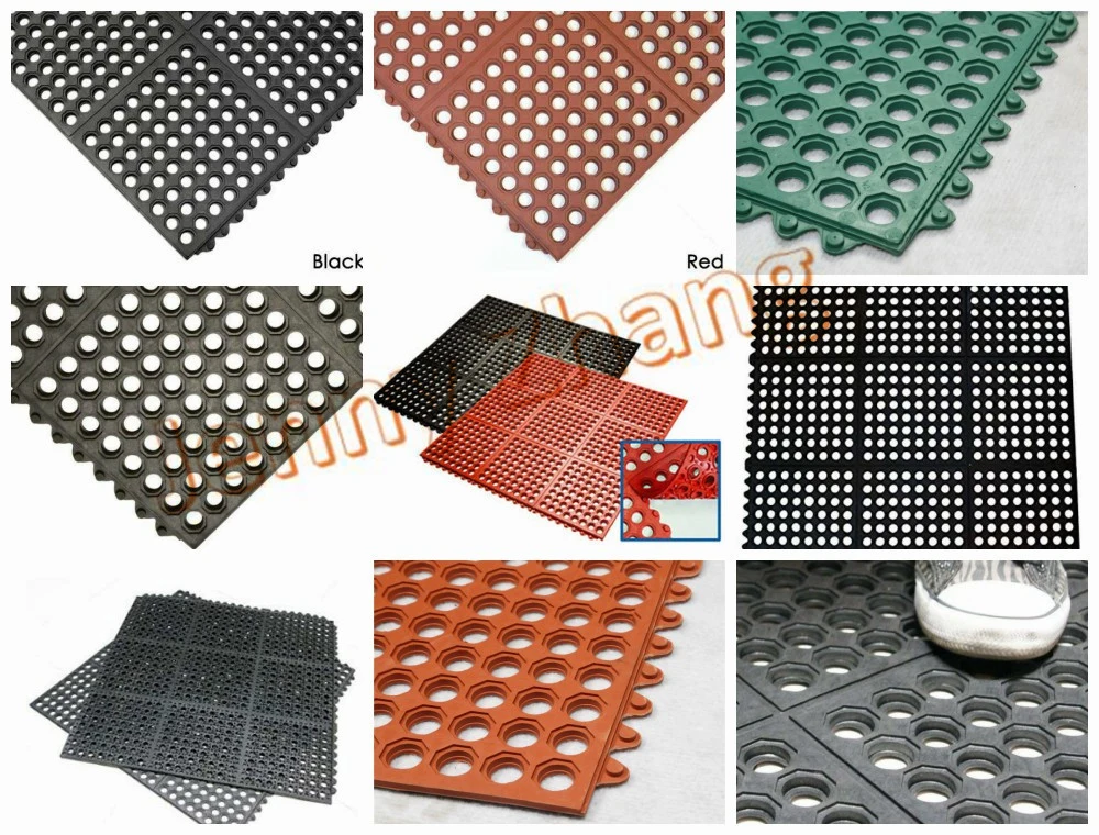 Interlocking Anti-Fatigue Rubber Mat/ Safety Rubber Flooring for Workshop