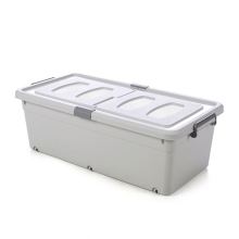 Large Plastic Storage Container Box with Wheels - Saver Space