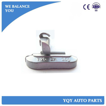 OZ type Zinc clip on wheel balance weight