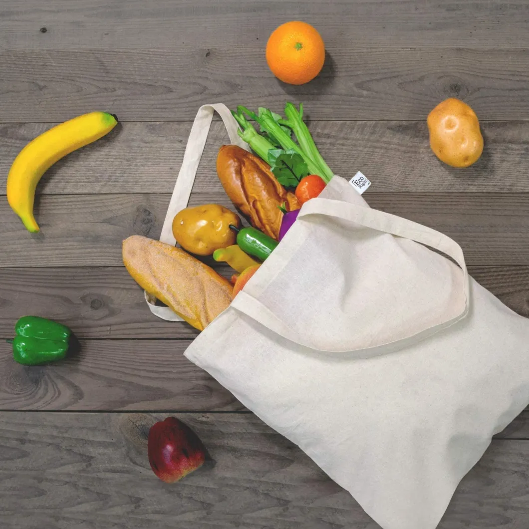 Canvas Tote Bag for Women, Reusable Grocery Bag