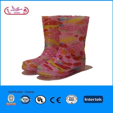 children jelly PVC rain boots