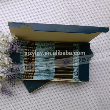 Hot selling R Brand Metallic Embroidery Thread Box Package