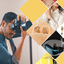 Jewelry Product Photography Service Near Me for Online Stores: Earrings, Necklaces, Bracelets