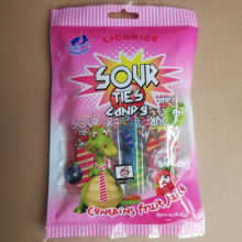 Soft candy with fruit juice