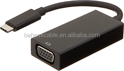 USB 3.1 Type-C to VGA Adapter For connecting a PC notebook tablet