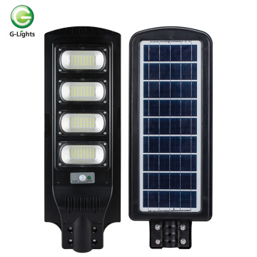 60w 120w 180w 240w 300w tudo em um luz solar de rua conduzida