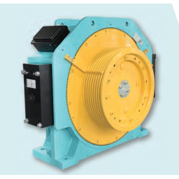 Precise design elevator lift gearless traction machine motor