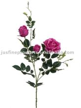 Silk Rose Spray of Artificial Flower