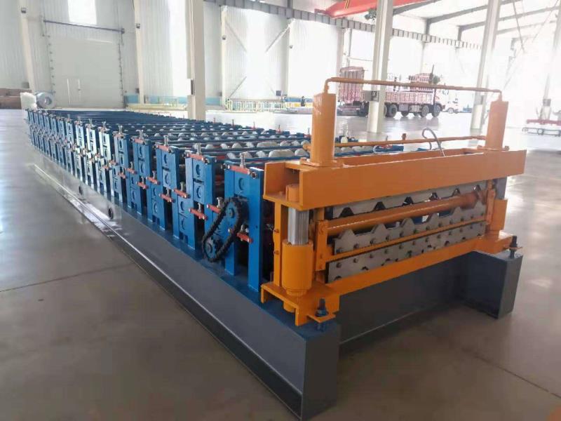 Best price quality double layers color steel roll forming making machine