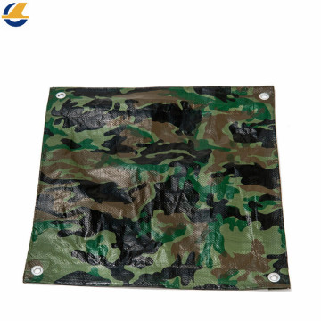 Stronger waterproof camouflage 110g pe tarpaulin