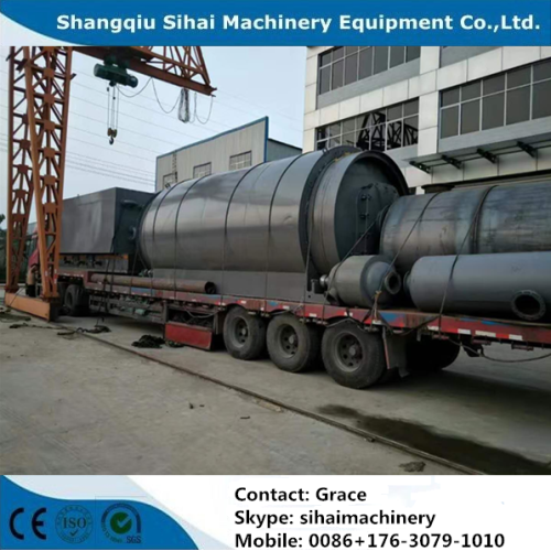 waste rubber oil extraction machine