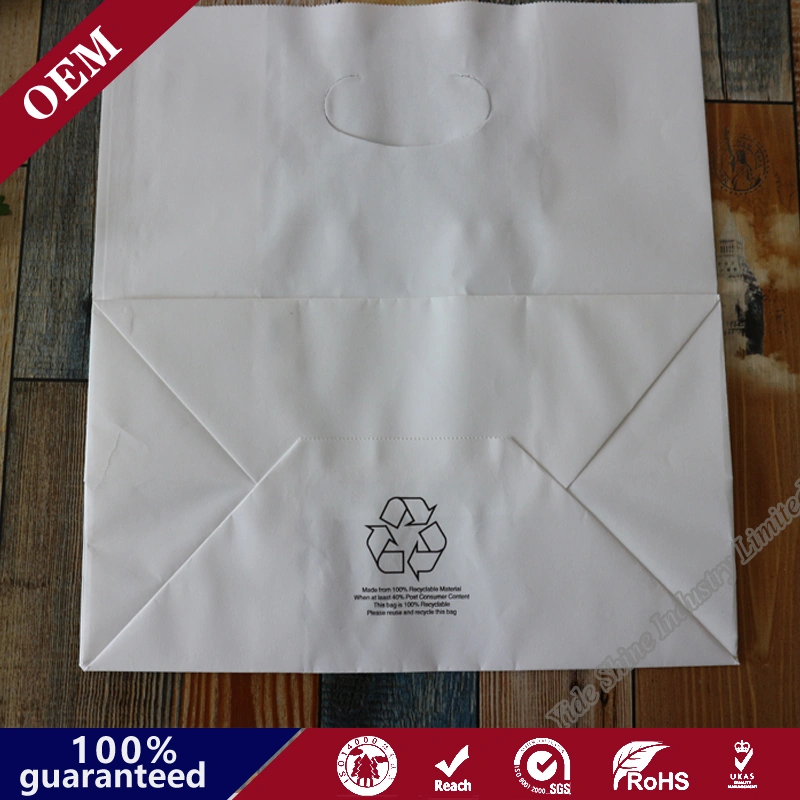 Die Cut Sos PVC Patch Reinforce Shopping Paper Bag