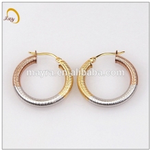 2016 new products gold circle earring