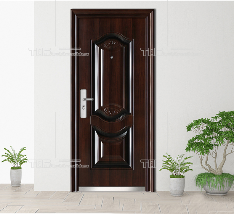 Zhejiang yongkang factory Professional security armored door Security Steel Door with Frame