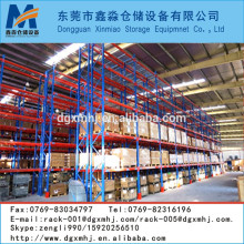Heavy duty storage warehouse racking system