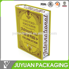 2015 suitcase style tin condom storage box for book
