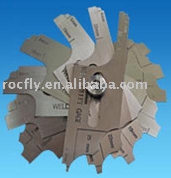 7 pieces fillet weld gauge