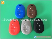 Wholesale cheap key remote for 3 rubber siliconecover for Toyta key case