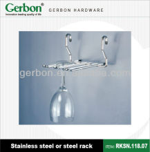 Hanging Steel Wine Glass Rack