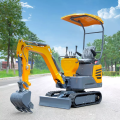 1 ton rumah tangga mini excavator harga murah