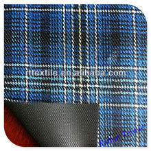 Yarn dyed Scottish PVC foam leather