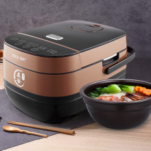 2023 Kitchen Appliances: Caramel Crock Pot Slow Cooker and Roma Rice Cooker