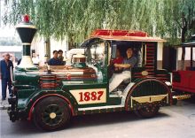 40 Persons Super Amusement Train Rides With 14.2 Train Length For Disney Theme Park