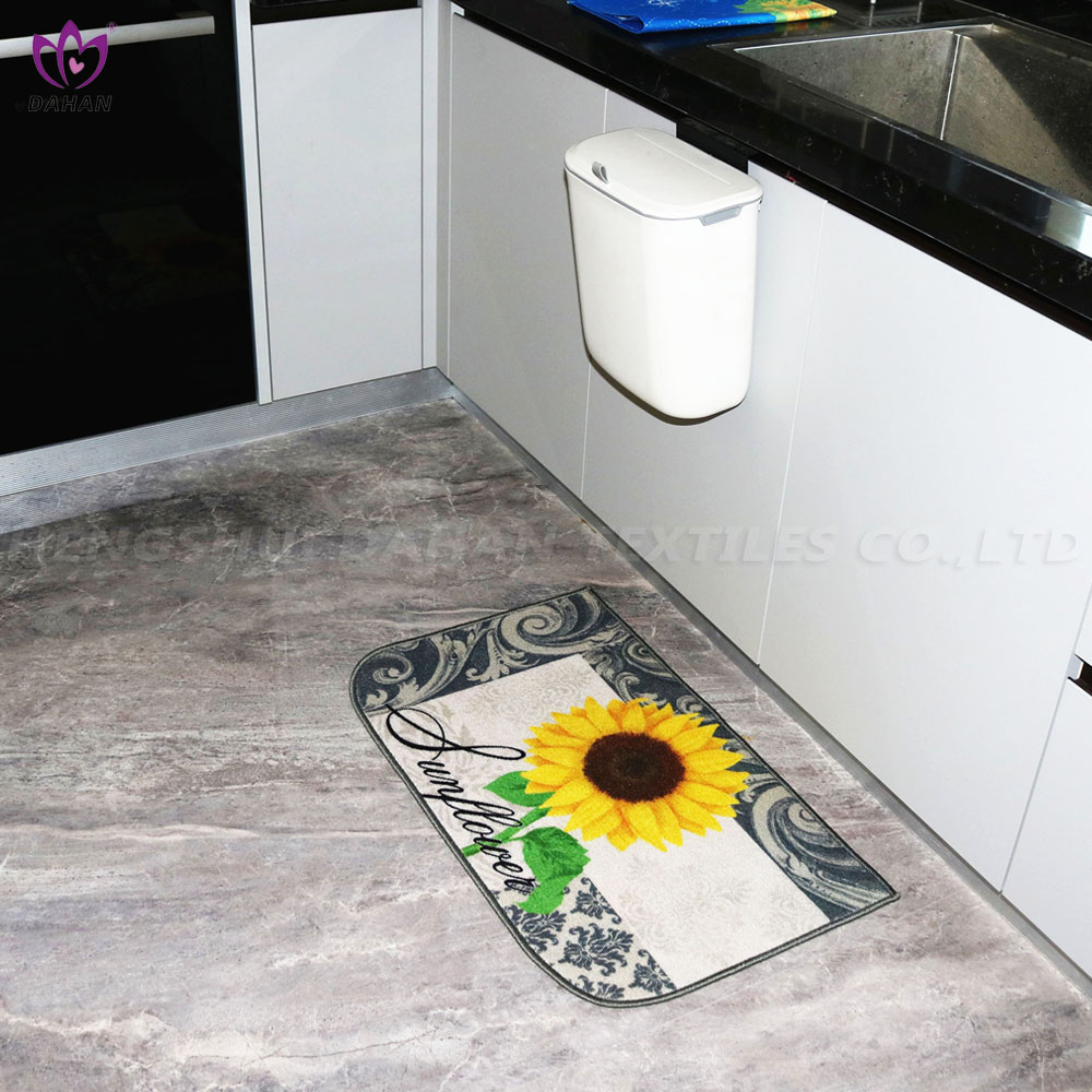 1782 Waterproof And Non Slip Printed Ground Mat For Kitchen 3