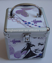 PVC pattern aluminum CD Case hard case CD025