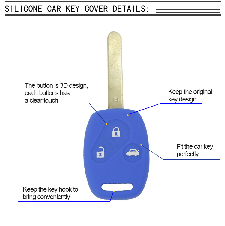 Honda car key Silicone case