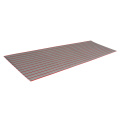 Size 240 cm * 90 cm Light Grey Over Red Eco Non-toxic Friendly Non-slip PE/EVA Foam Marine Deck Yacht Teak Floor