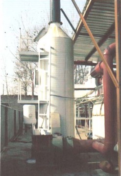 Used tyre refinery machine