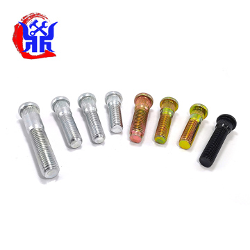 Extended M12x1.5 ATV Wheel Knurling Style Stud Bolt