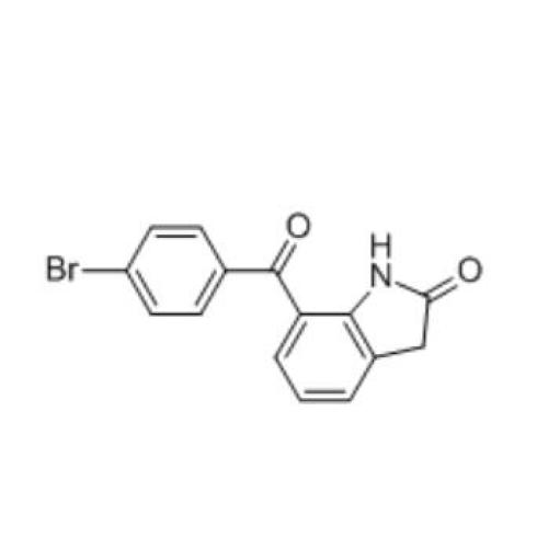 브롬 페낙 나트륨 중간체 7- (4- 브로 모 벤조일) -1,3- 디 히드로 -2H- 인돌 -2- 온 CAS 91713-91-6