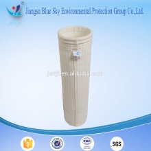 Polyester filter bag for bag filter