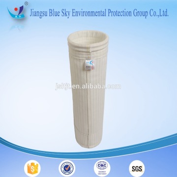 Polyester filter bag for bag filter