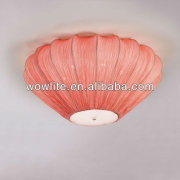 Orange red marine cloth ceiling lighting X1087-6
