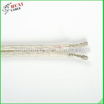 Low Noise Flat Audio Cable PVC Coated Various Types Of Electrical Copper Speaker Wire