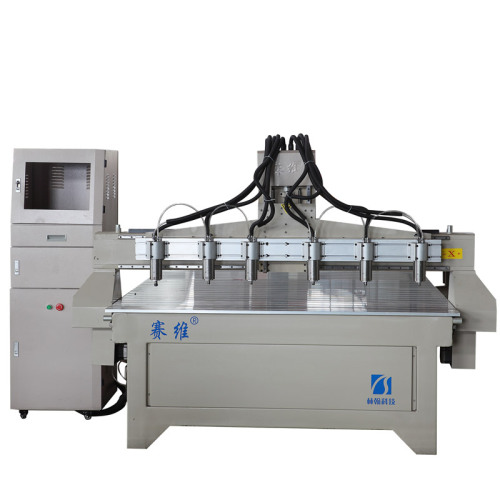 Multi-Heads CNC Wood Engraving Machine