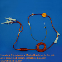 lightproof infusion set with precise filter