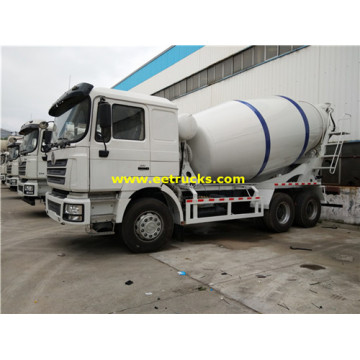 SHACMAN 10 Wheel 6000L Cement Truck Mixers