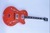 MUSOO BRAND Electric Guitar Jazz Guitar Semi-hollow Guitar in Orange Color(MJ0200)