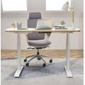 Height Adjustable Standing Desk with Wood Tabletop