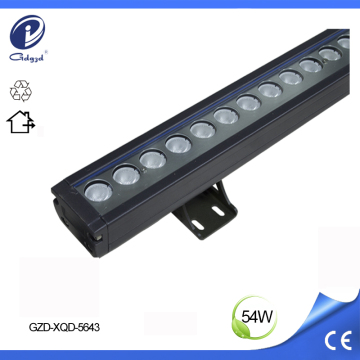 Outdoor linear lighting 54W led wall washing