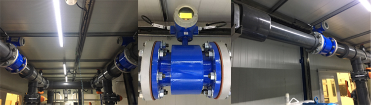 GMF100 flensaansluiting elektromagnetische koelmiddelstroommeter