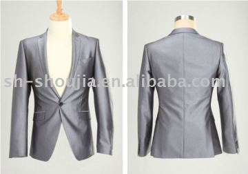 one button men suit