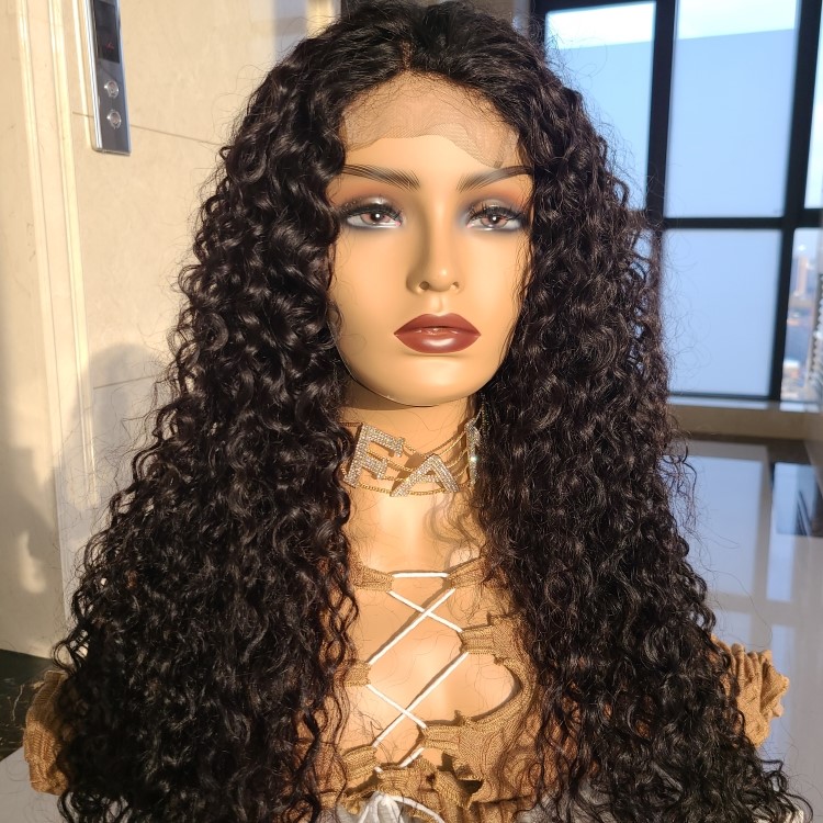 9A 4*4 Closure Lace Wig Wholesale Price Good Quality 100% Human Brazilian Hair with Closure Remy Hair 40 Inch Wig Natural Soft