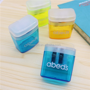 Discount Transparent Double-Hole Pencil Sharpener