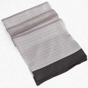 Reversible Silk Stoles Two Layers Satin Scarves